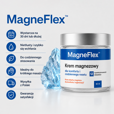 MagneFlex - Krem Magnezowy Na Ból