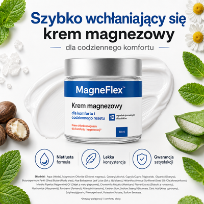 MagneFlex - Krem Magnezowy Na Ból