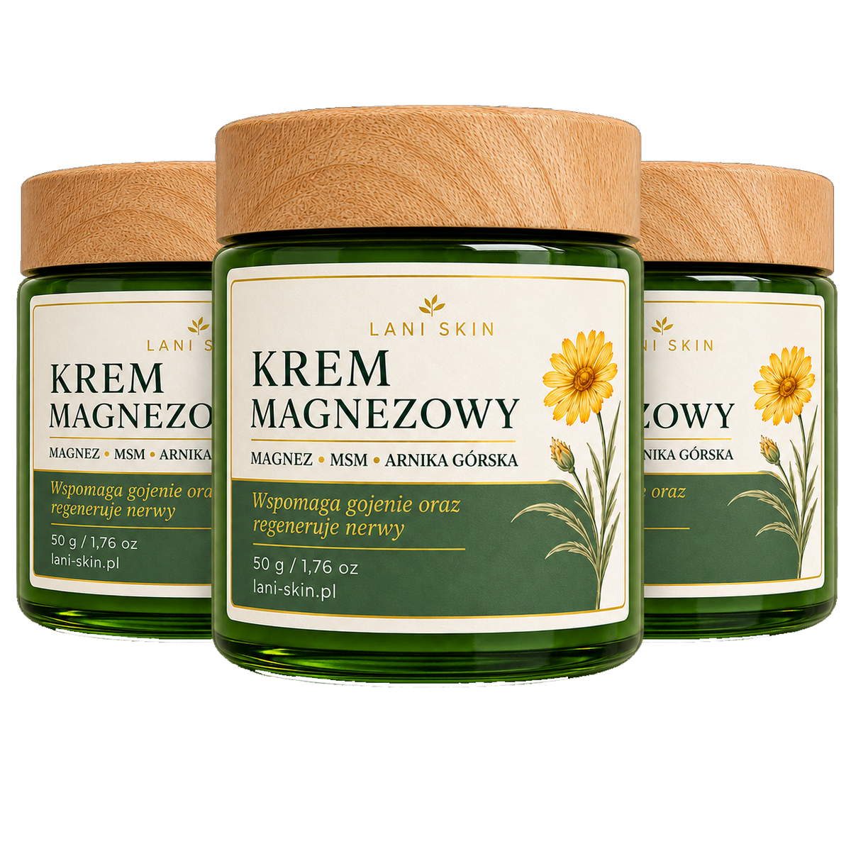 ZDJĘCIE 28 — pakiet 5 słoiczków LANI SKIN